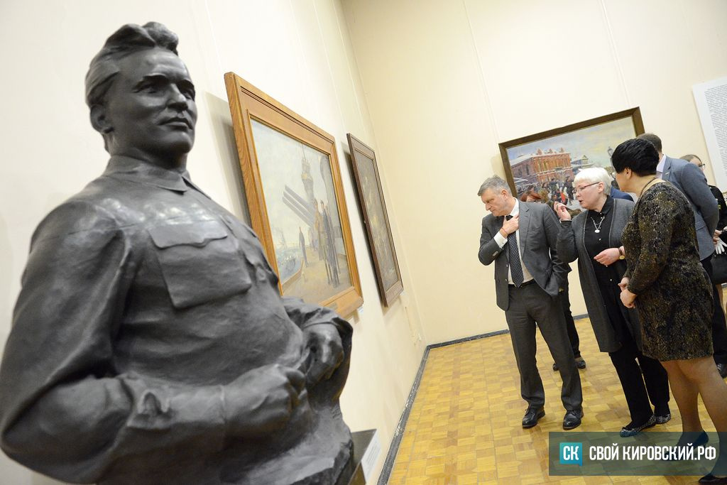 В Музее Васнецовых открылась выставка, посвящённая Сергею Кирову