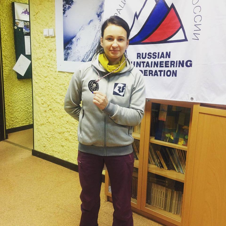 Кировчанка стала победительницей первого этапа Кубка России по ледолазанию