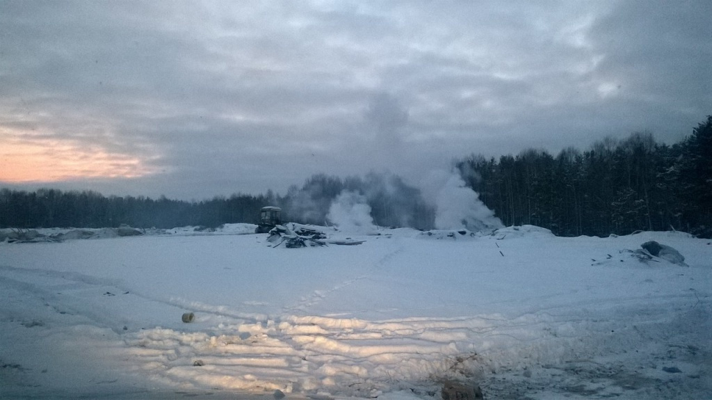 Каждая пятая свалка в Кировской области горит (фото)