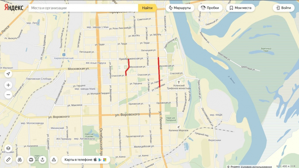 Из-за праздничных мероприятий перекроют часть центральных улиц (карта)