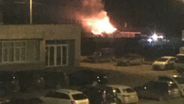 В Кирове снова горели строения банно-спортивного комплекса «Хлыновские палаты»