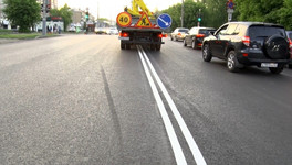 Кировские чиновники заявили, что новая разметка на дорогах снизила аварийность