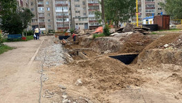 В Кирове никто не контролирует сроки проведения благоустройства на местах раскопок во дворах