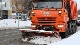 Дирекция благоустройства сформировала план по вывозу снега с улиц Кирова