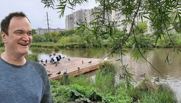 Квентин Тарантино «прогулялся» по берегу реки Люльченка