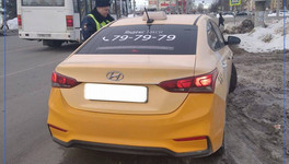 В Кирове с начала года выявили более 70 нелегальных таксистов
