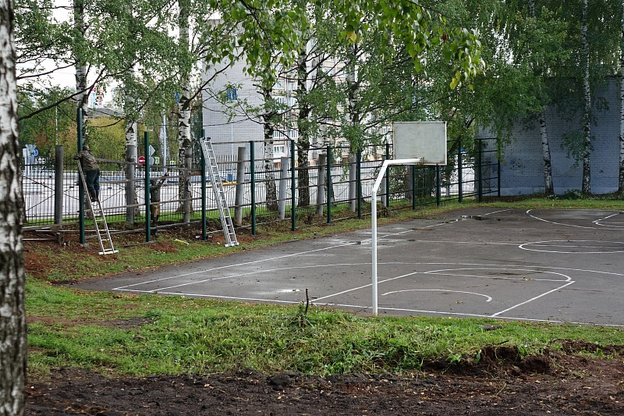 В Кирове отремонтировали дворы вдоль путепровода