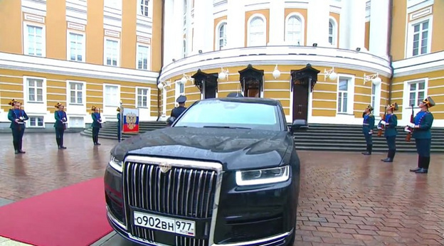 Как выглядит новый лимузин Путина?