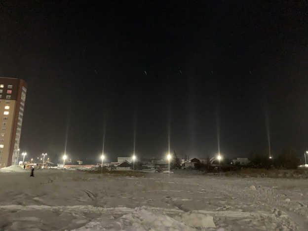 Житель Омутнинска сфотографировал необычное оптическое явление