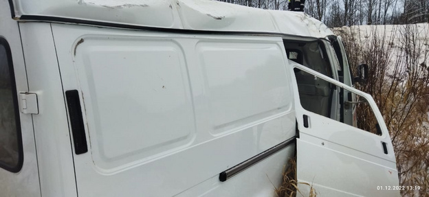 В Юрьянском районе опрокинулась машина скорой помощи