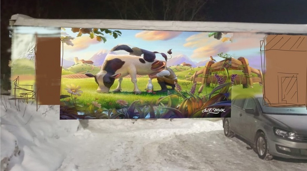 Кировские художники хотят создать гигантские муралы на домах к юбилею города