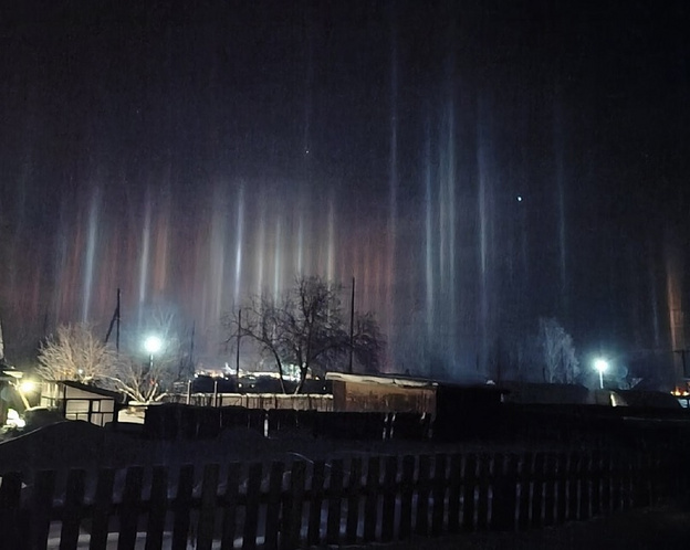 Житель Омутнинска сфотографировал необычное оптическое явление