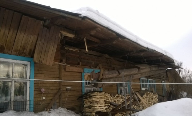 В Кировской области чиновники отказались переселять жильца из рухнувшего дома (ФОТО)
