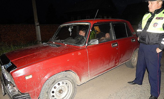«Начальник, ты гонишь!» В Омутнинске пьяная компания оказала сопротивление автоинспекторам (18+) ВИДЕО
