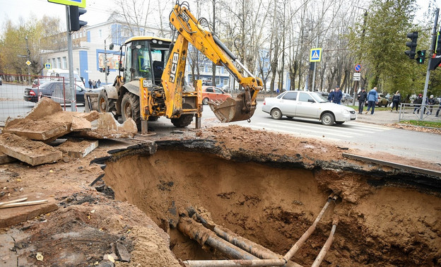 В Кирове прекратят все «раскопки», кроме аварийных