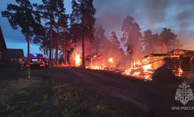 За 11 дней в Кировской области случилось 58 пожаров