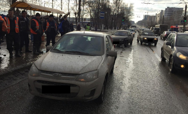 В тройном ДТП на Московской пострадала 17-летняя девушка