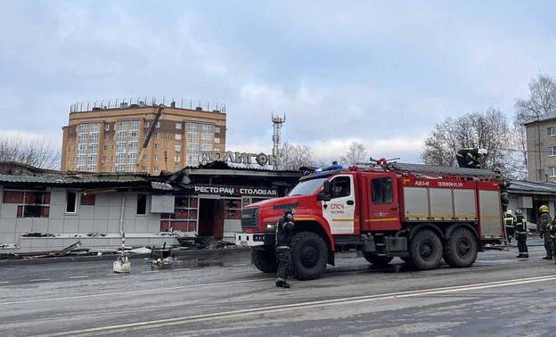 После пожара в костромском кафе «Полигон» возбуждено уголовное дело