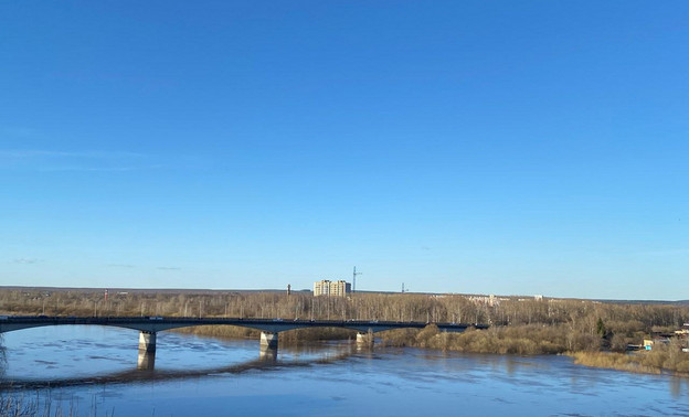 На реках Кировской области отмечается подъём воды