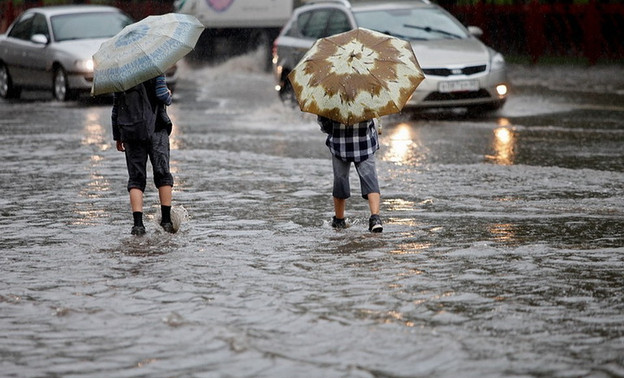 В Кировской области объявили метеопредупреждение из-за циклона с сильными дождями и ветром