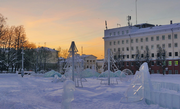 Погода в Кирове. В пятницу надоевший снегопад прекратится и выглянет солнце