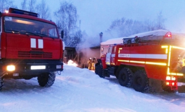 В Лебяжском районе сгорела иномарка за миллион рублей