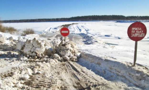 В Кировской области закрыли первую ледовую переправу