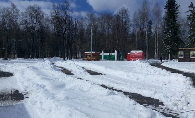 В Сети набирает популярность клип об апрельском снегопаде в Кирове