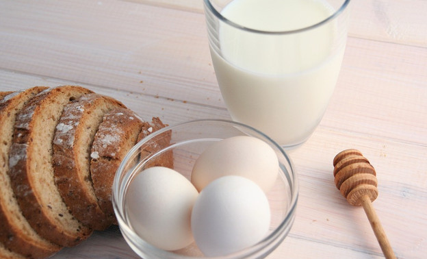 Каждый житель Кировской области за год съел 237 яиц и выпил 256 литров молока