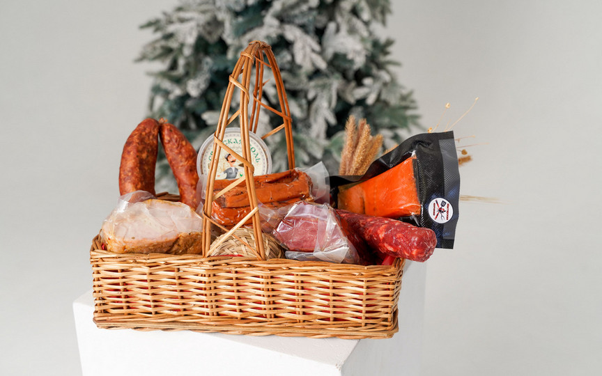 Новинка сезона: готовые продуктовые корзины от Фермерских островков для новогоднего стола