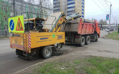 В Кирове дорожники вывезли более 500 тонн уличного смёта