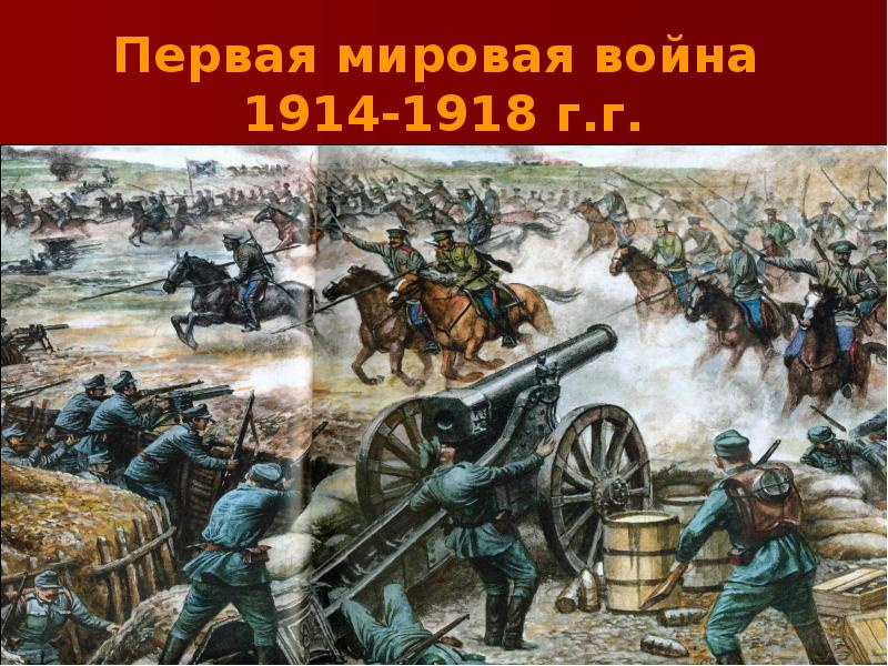 Первая мировая война 1914 1918 картинки