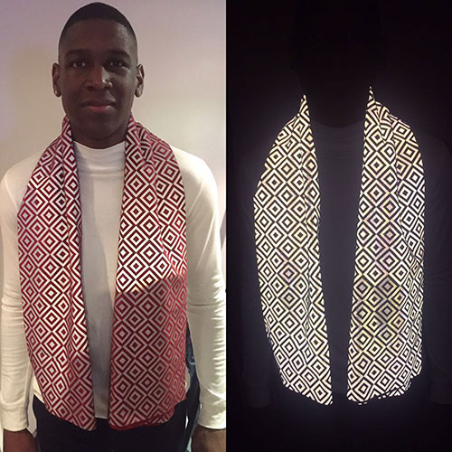 Датский дизайнер создал шарф-невидимку