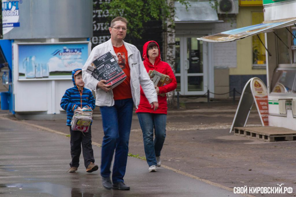 В Кирове продолжается благотворительная акция «Сдал бумагу — сделал благо»