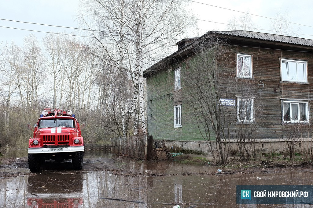 Половодье в Кирове. Фоторепортаж с затопленных улиц