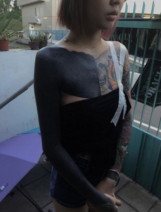 Блэкворк – новая модная тенденция у любителей тату