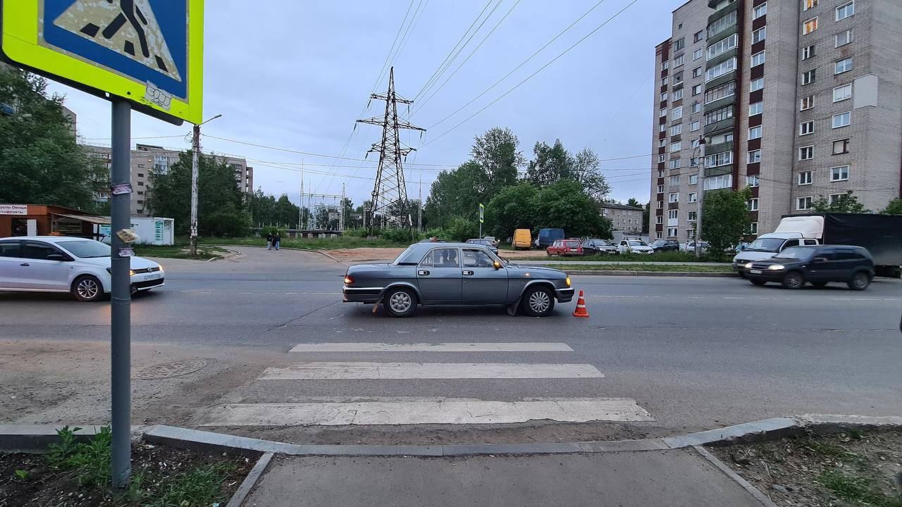 На Упита «Волга» сбила 13-летнего пешехода | 27.06.2024 | Киров - БезФормата