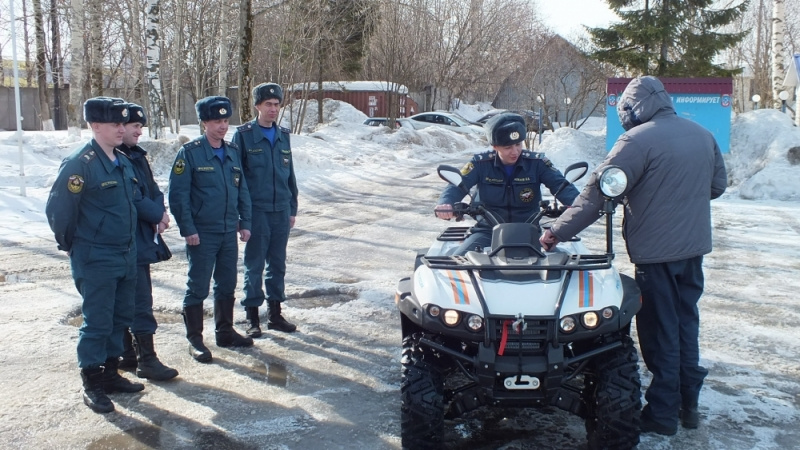 Кировские спасатели будут использовать в работе квадроциклы