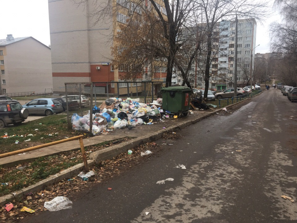 Киров продолжает «обрастать» мусором