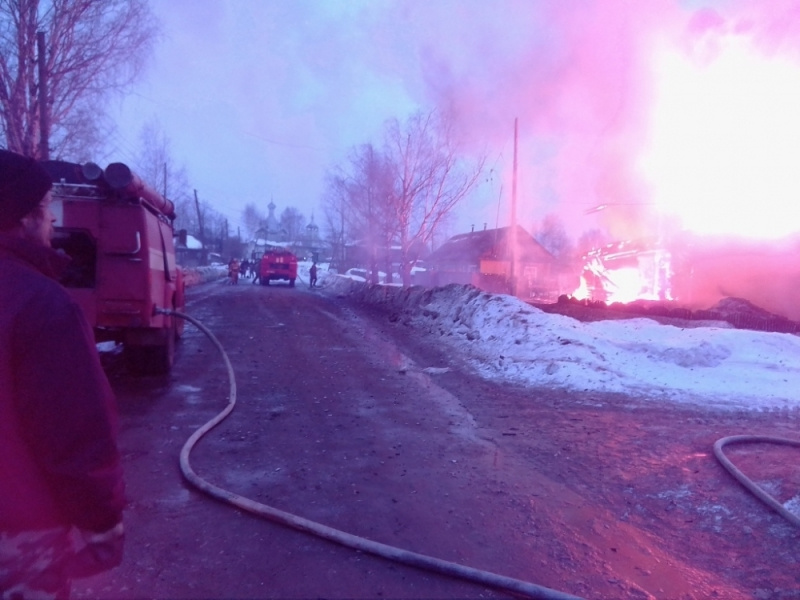 На месте пожара в Фалёнках обнаружили тела трёх человек (ФОТО)