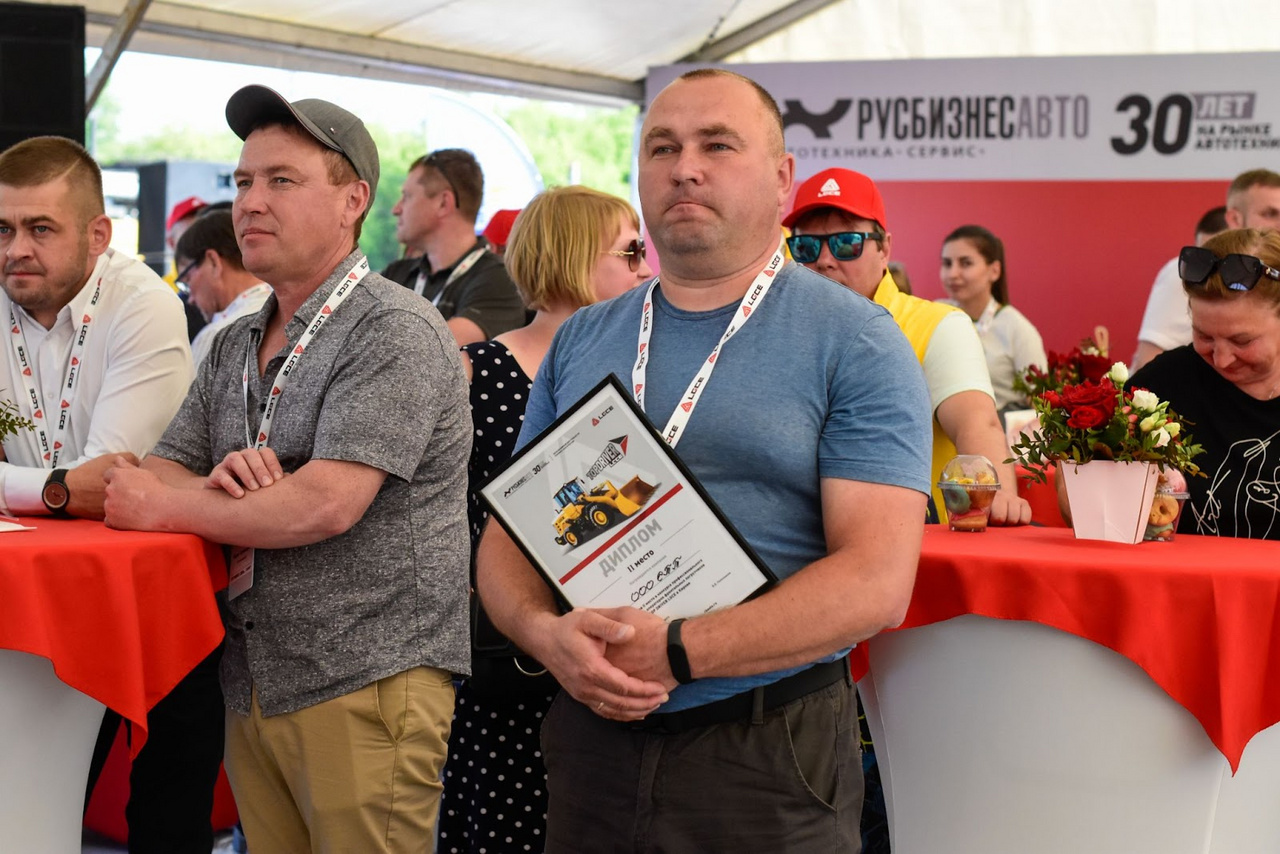 В Кирове впервые прошёл конкурс профмастерства Тop Driver LGCE среди операторов спецтехники