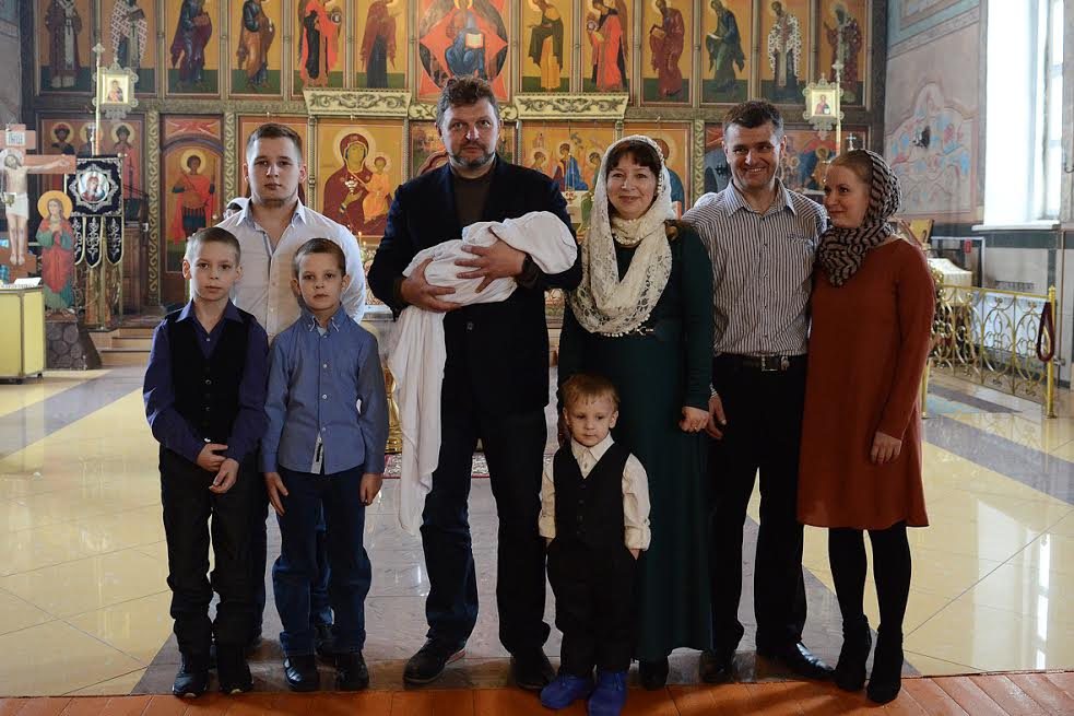 Никита Белых стал крестным отцом