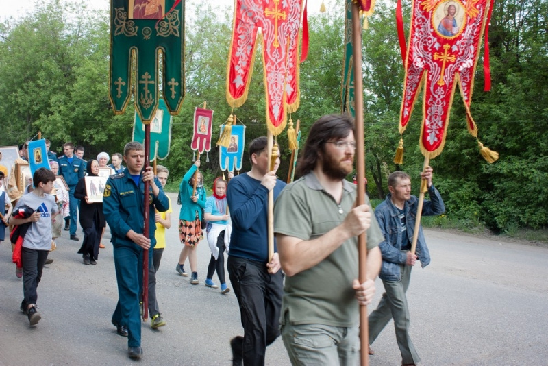 В Слободском состоялся противопожарный Крестный ход