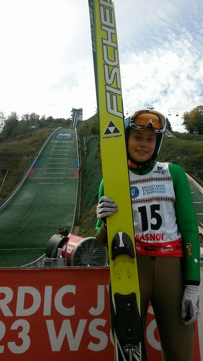 Кировская летающая лыжница привезла награды из Румынии