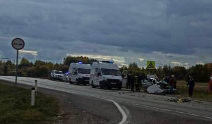В Котельничском районе в результате ДТП погибли два человека