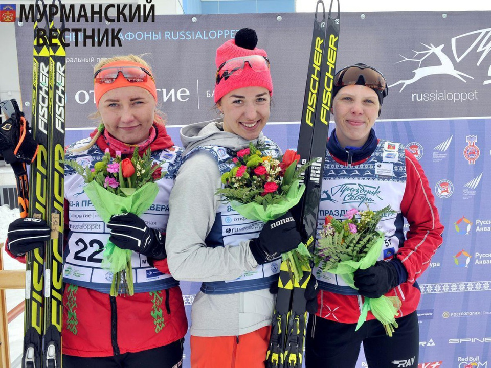 Кировчанка выиграла знаменитый лыжный марафон в Мурманске
