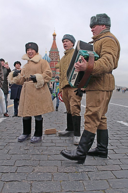 Москва. После парада 7 ноября.