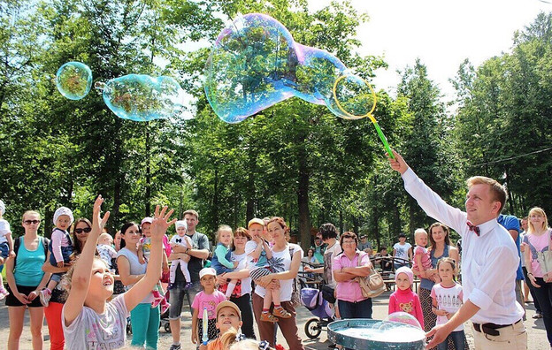 Фестиваль мыльных пузырей