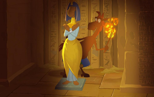Три богатыря и принцесса Египта