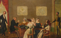 Салонные игры из произведений Пушкина и Лермонтова